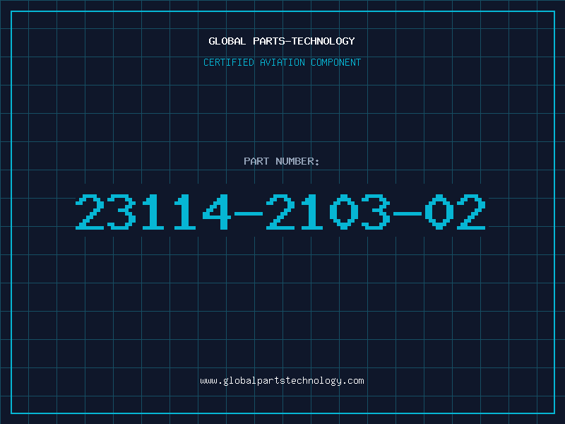 Aviation Part 23114-2103-02