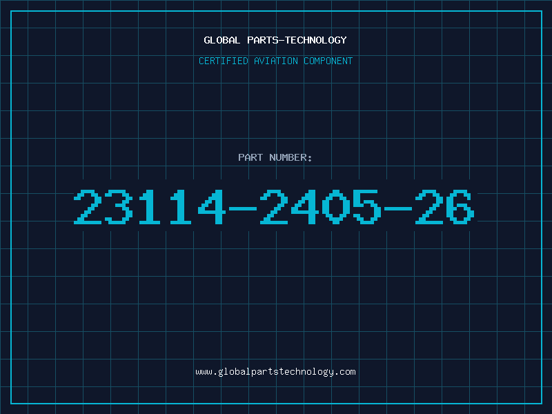 Aviation Part 23114-2405-26