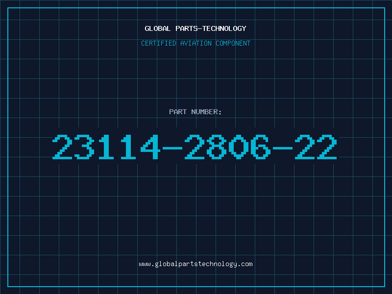 Aviation Part 23114-2806-22