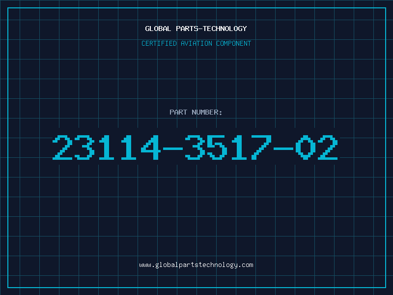 Aviation Part 23114-3517-02