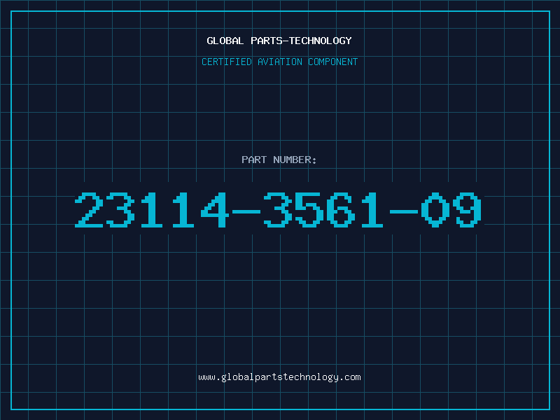 Aviation Part 23114-3561-09
