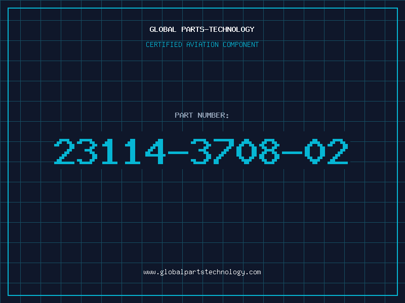 Aviation Part 23114-3708-02