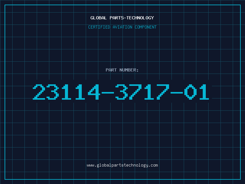 Aviation Part 23114-3717-01
