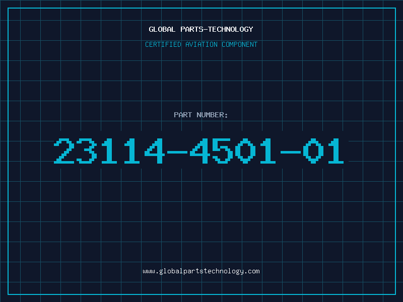 Aviation Part 23114-4501-01