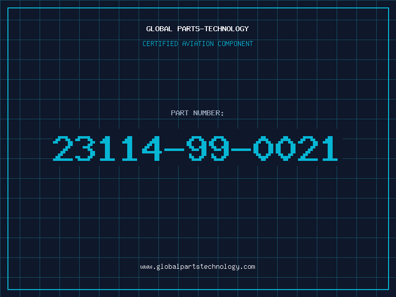 Aviation Part 23114-99-0021
