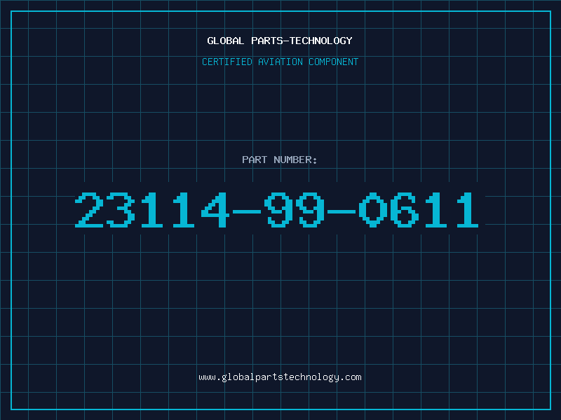 Aviation Part 23114-99-0611