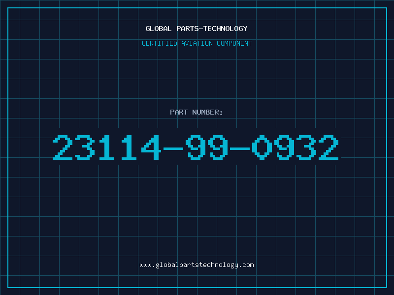 Aviation Part 23114-99-0932
