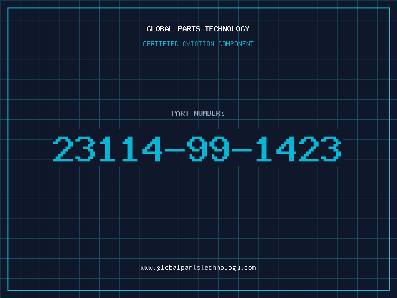 Aviation Part 23114-99-1423