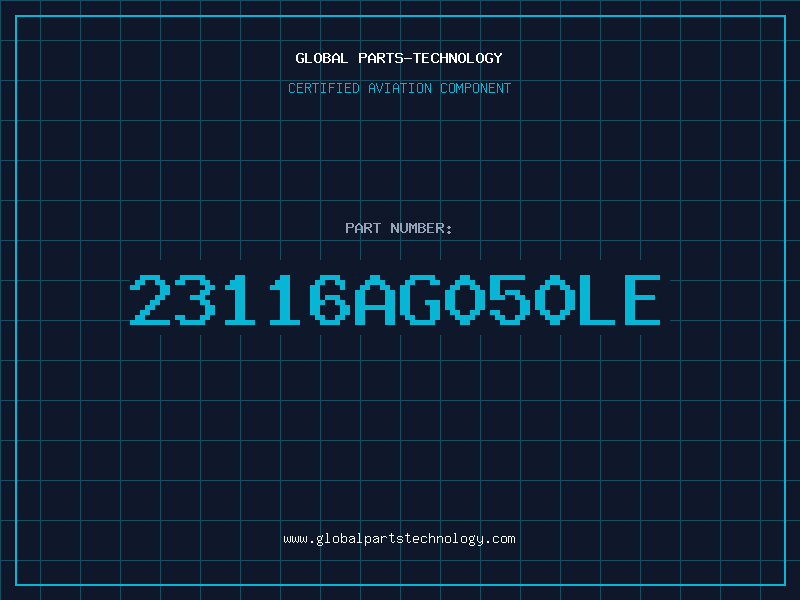 Aviation Part 23116AG050LE