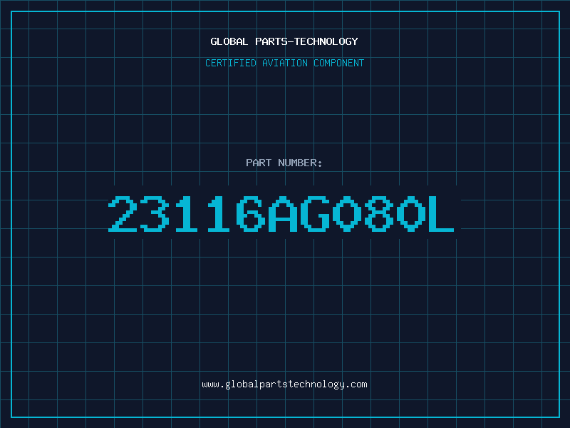 Aviation Part 23116AG080L
