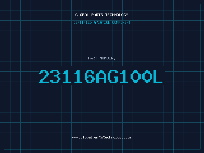 Aviation Part 23116AG100L