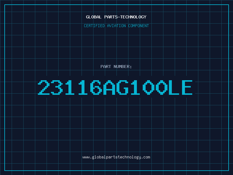 Aviation Part 23116AG100LE