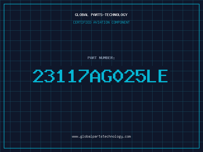 Aviation Part 23117AG025LE