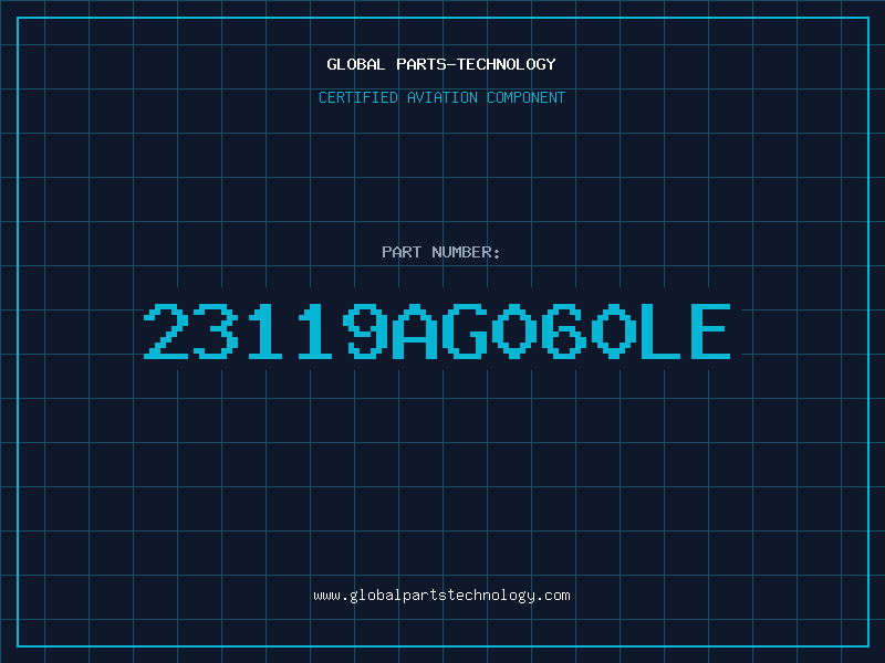 Aviation Part 23119AG060LE