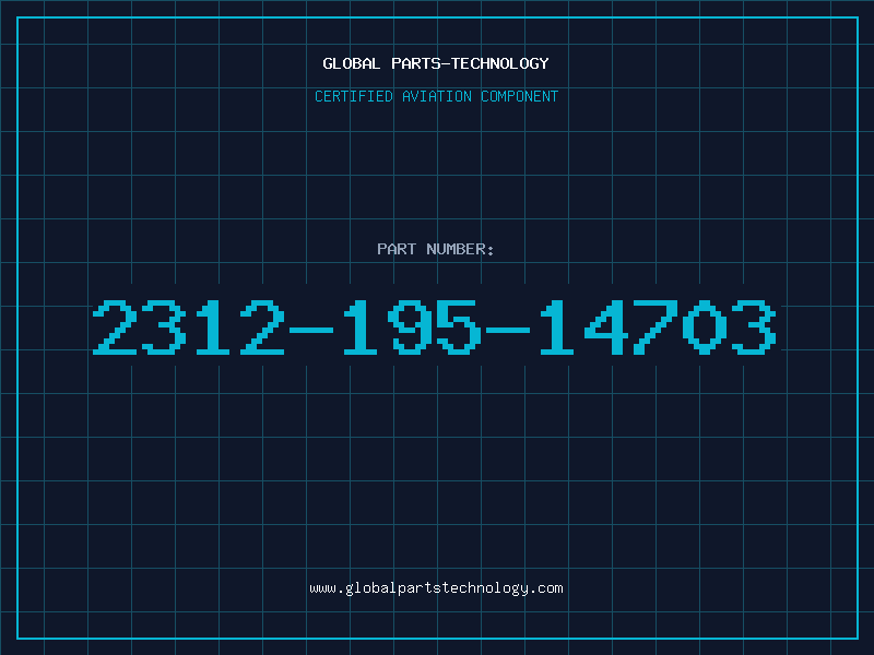 Aviation Part 2312-195-14703