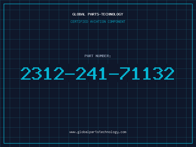 Aviation Part 2312-241-71132