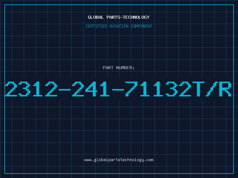 Aviation Part 2312-241-71132T/R