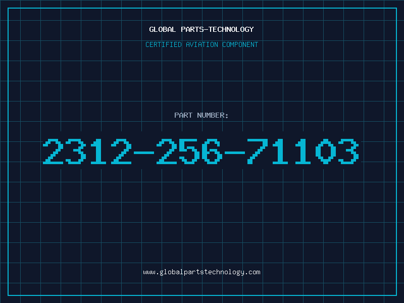 Aviation Part 2312-256-71103