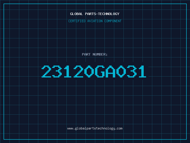 Aviation Part 23120GA031