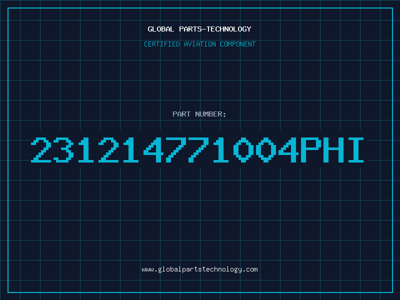 Aviation Part 231214771004PHI