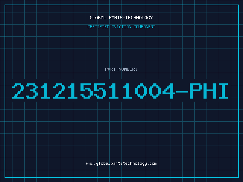 Aviation Part 231215511004-PHI