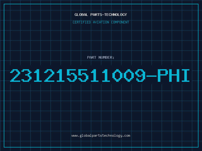 Aviation Part 231215511009-PHI