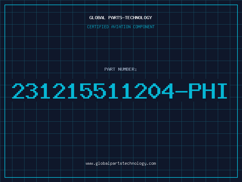 Aviation Part 231215511204-PHI