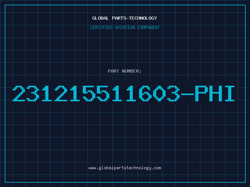 Aviation Part 231215511603-PHI
