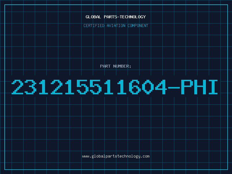 Aviation Part 231215511604-PHI