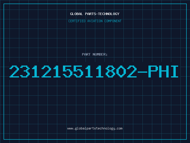 Aviation Part 231215511802-PHI
