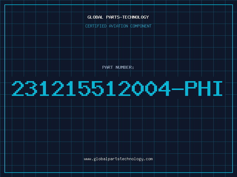 Aviation Part 231215512004-PHI
