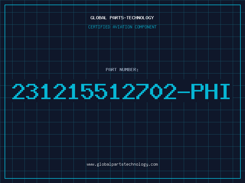 Aviation Part 231215512702-PHI