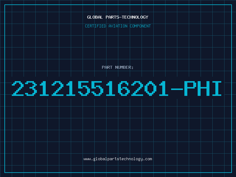 Aviation Part 231215516201-PHI