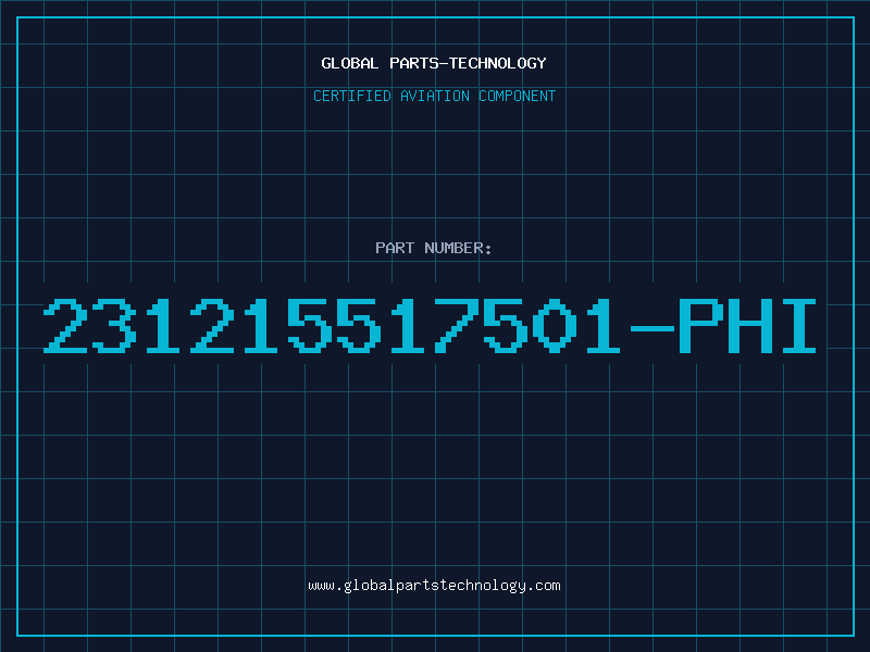 Aviation Part 231215517501-PHI