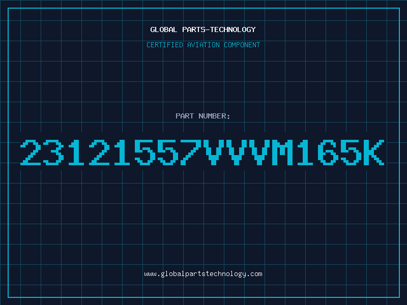 Aviation Part 23121557VVVM165K