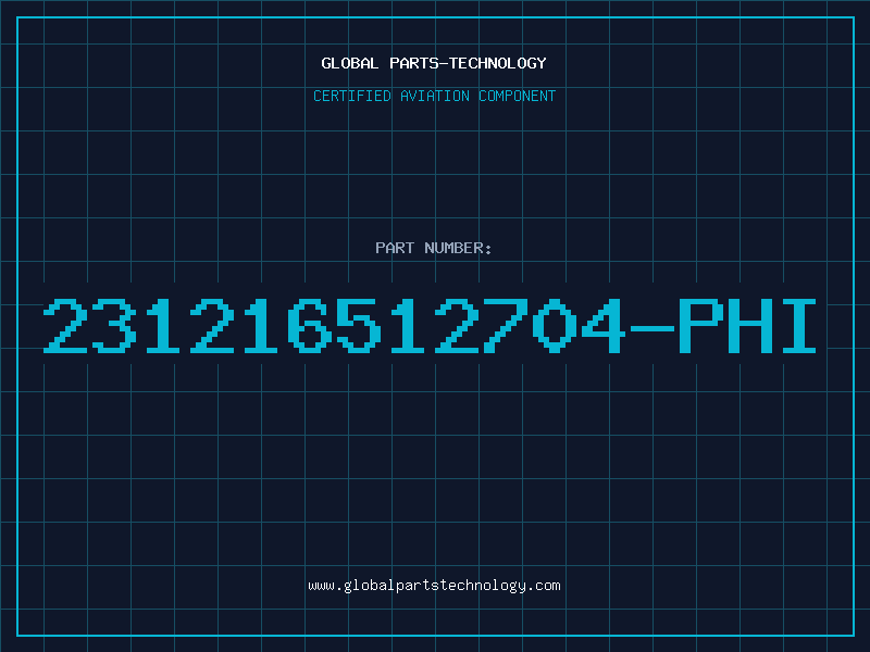Aviation Part 231216512704-PHI