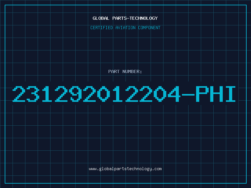 Aviation Part 231292012204-PHI