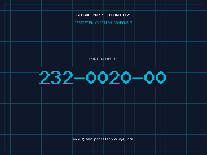 Aviation Part 232-0020-00