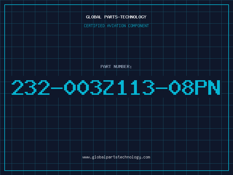 Aviation Part 232-003Z113-08PN