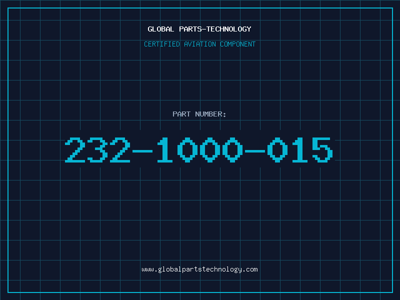 Aviation Part 232-1000-015