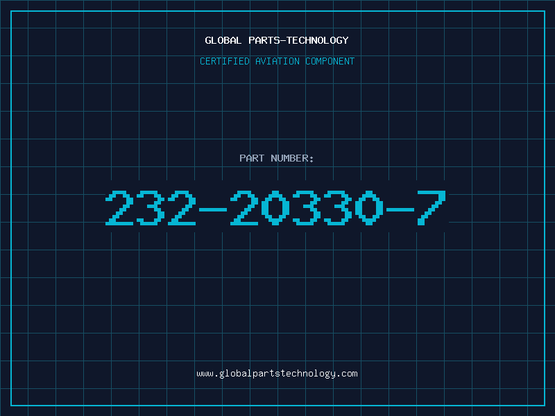 Aviation Part 232-20330-7