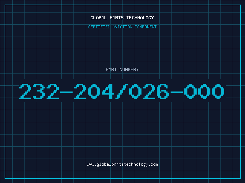 Aviation Part 232-204/026-000