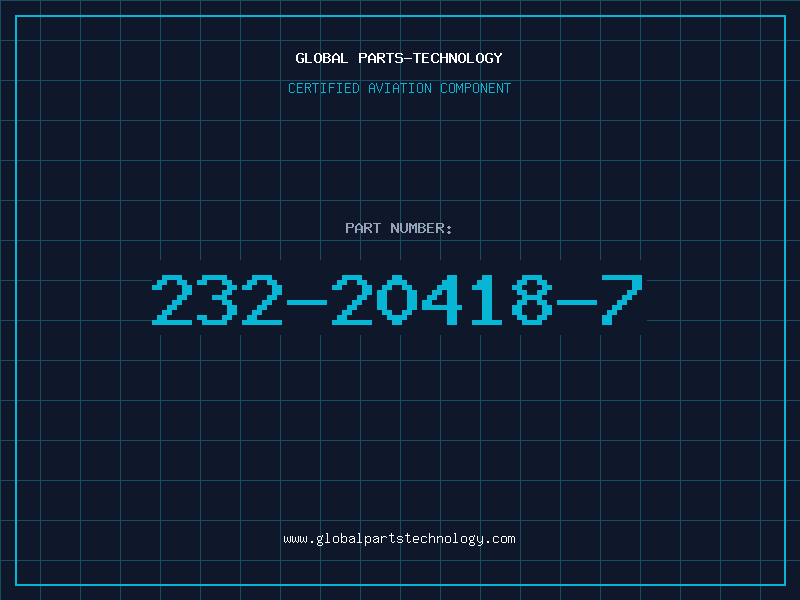 Aviation Part 232-20418-7