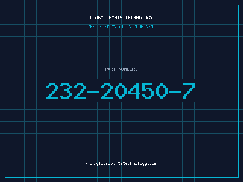 Aviation Part 232-20450-7