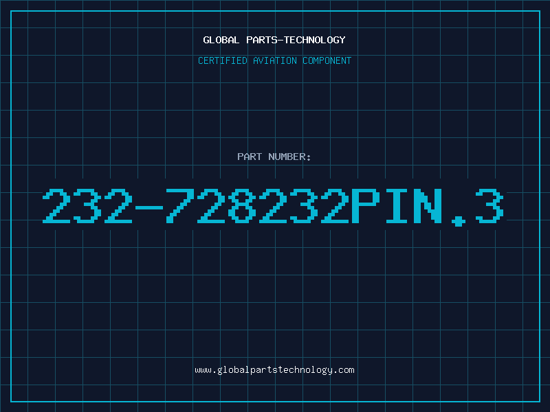 Aviation Part 232-728232PIN.3