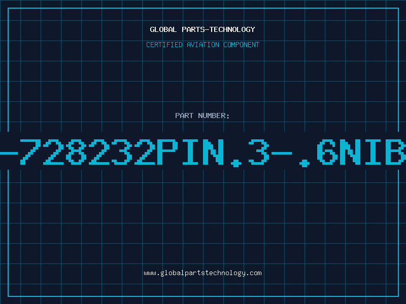 Aviation Part 232-728232PIN.3-.6NIBTEX