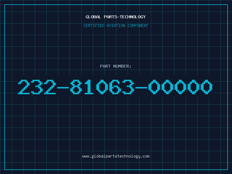 Aviation Part 232-81063-00000