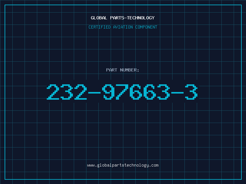 Aviation Part 232-97663-3