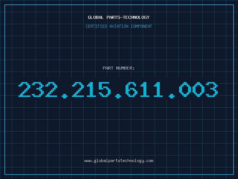 Aviation Part 232.215.611.003