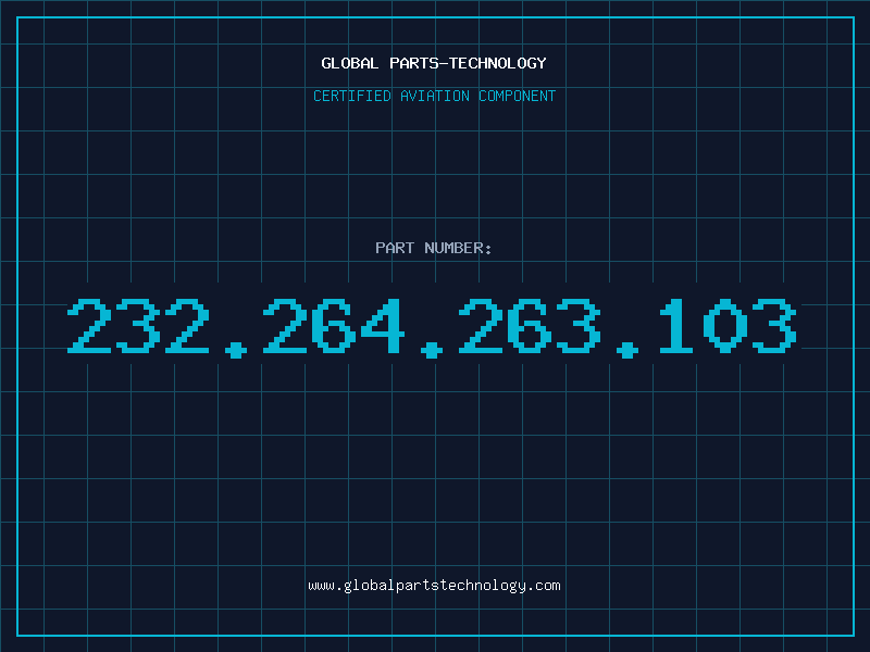 Aviation Part 232.264.263.103